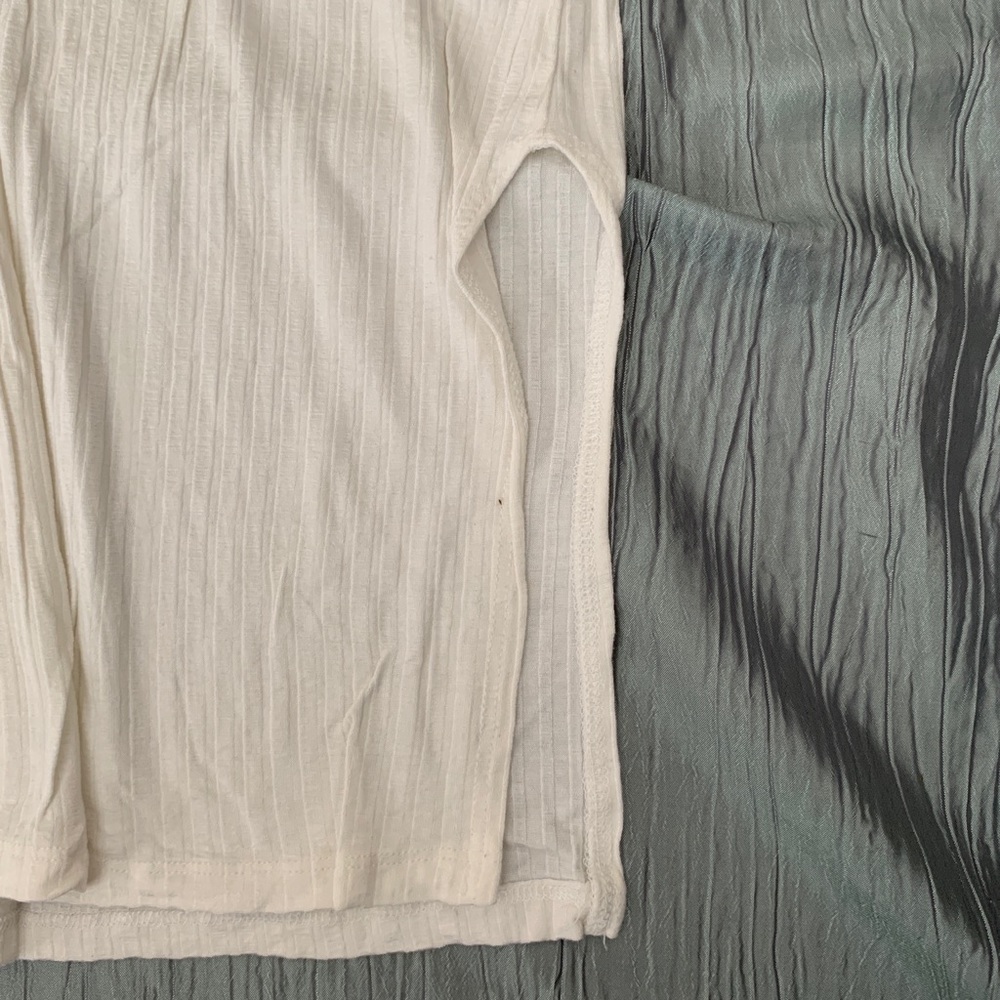 Bar III Mock-Neck Ribbed Tank - Picture 2 of 4